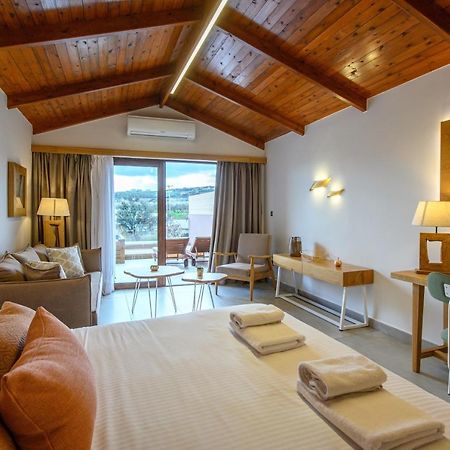 Platanias Theros Suite By Creta Paradise Йеранион Экстерьер фото