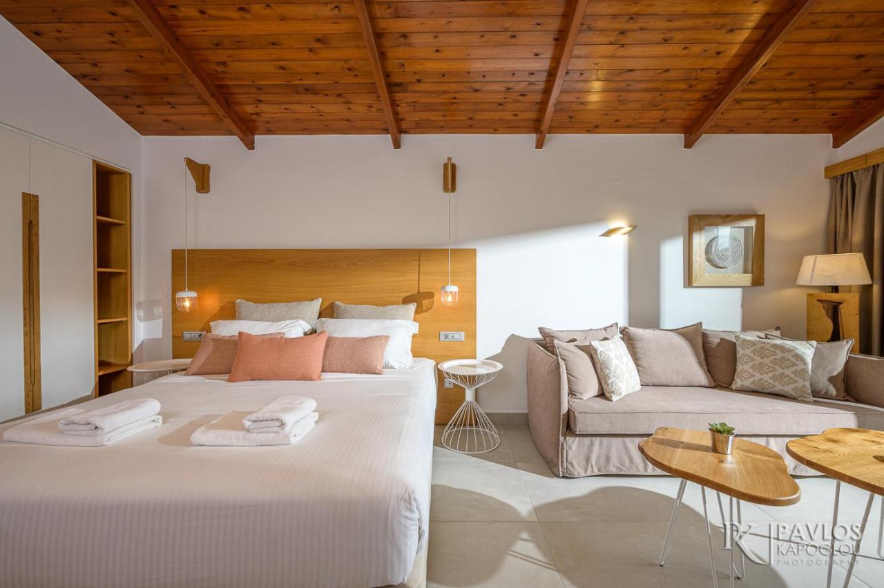 Platanias Theros Suite By Creta Paradise Йеранион Экстерьер фото